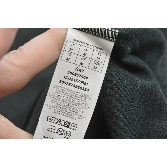 Intimissimi Uomo Shirt Mens Medium Green Long Sleeve Henley Thermal Rib Knit Top - Picture 9 of 12